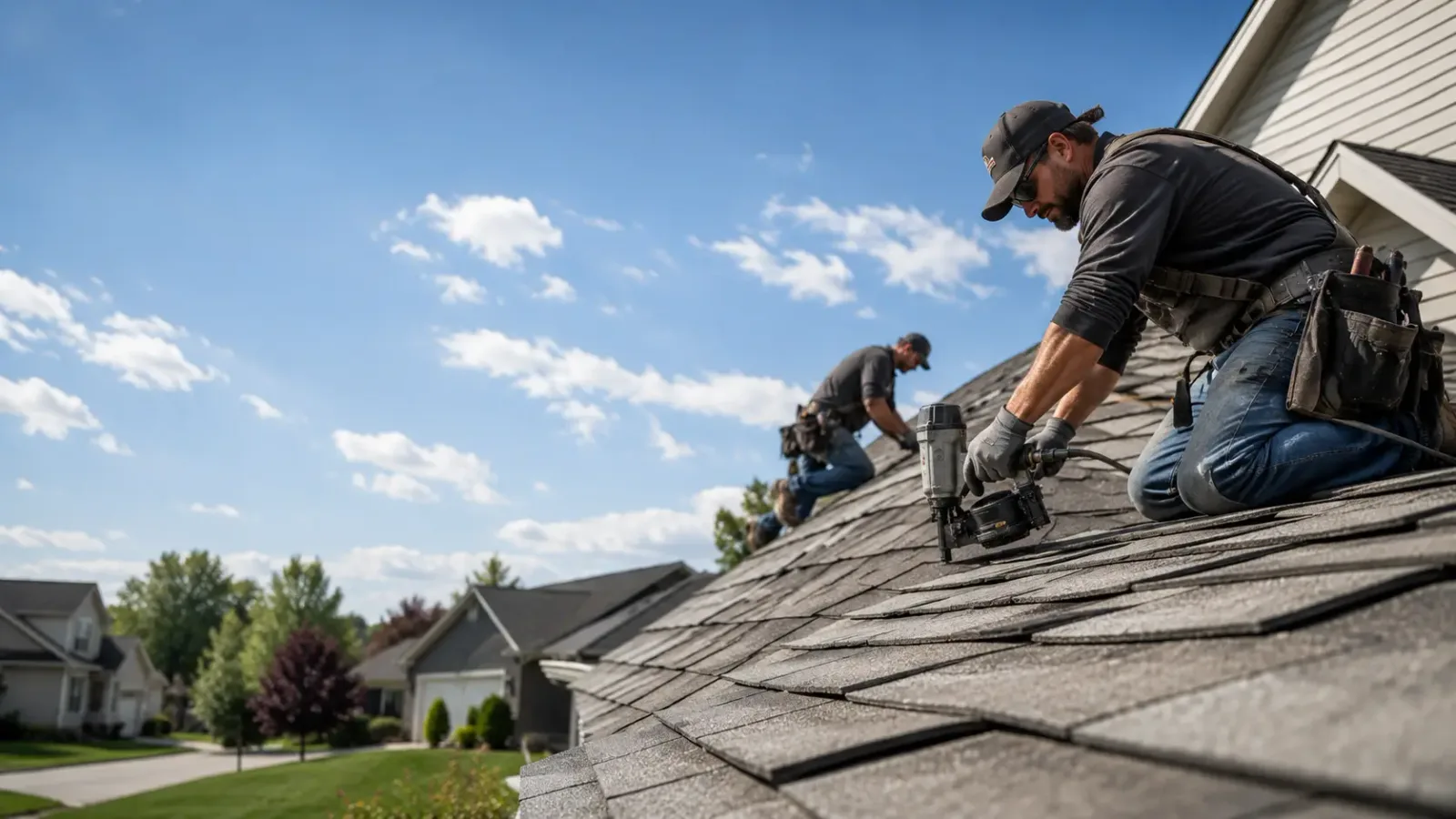 Storm Damage Roof Repair in Powhattan, KS near me